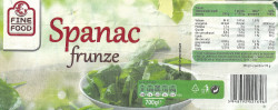 Spanac Frunze FINE LIFE bo. 700g - Img 2