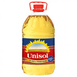 Ulei de Floarea Soarelui de Prima Presa UNISOL 5L - Img 1