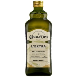 Ulei de Masline Extra Virgin Presat la Rece COSTA D'ORO L'Extra 1L