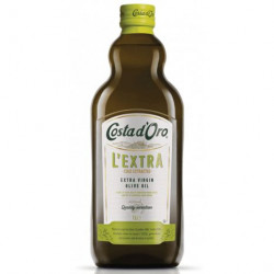 Ulei de Masline Extra Virgin Presat la Rece COSTA D'ORO L'Extra 1L
