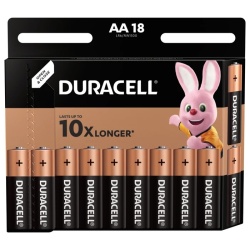 Baterii AA LR6 Alkaline DURACELL Basic 18buc