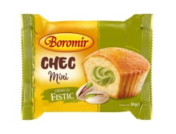 BOROMIR Mini Chec cu Crema de Fistic 13x50g - Img 3