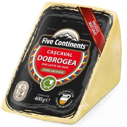 Cascaval din Lapte de Oaie DOBROGEA FIVE CONTINENTS 400g