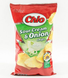 CHIO Chips cu Aroma de Smantana si Ceapa 6x60g