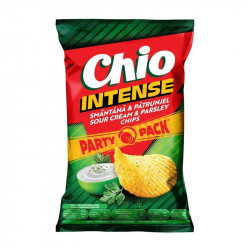 CHIO Chips Intense cu Aroma de Smantana si Patrunjel 120g