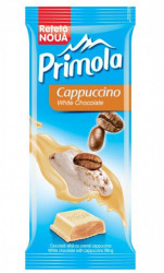 Ciocolata Alba cu Crema Cappuccino PRIMOLA Duo 90g - Img 2