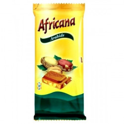 Ciocolata cu Arahide AFRICANA 90g