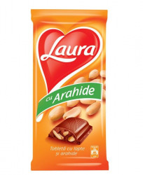Ciocolata cu Arahide LAURA 80g