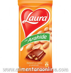 Ciocolata cu Arahide LAURA 80g - Img 2