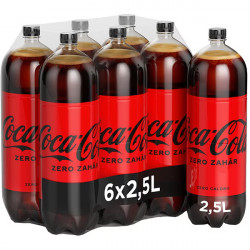 COCA COLA Zero 6x2.5L