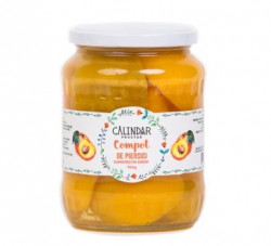 Compot de Piersici Taiate CALINDAR 700g