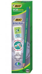 Creioane de Grafit HB 655 No.2 BIC Evolution 12Buc
