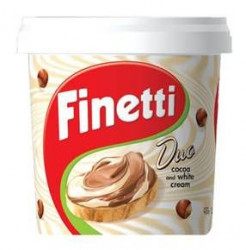 Crema de Ciocolata si Lapte FINETI Duo 1Kg