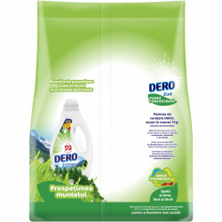 Detergent Pudra Automat pentru Rufe DERO 2in1 Prospetimea Muntelui 1.5Kg - 20 Spalari
