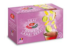 FARES Ceai cu Ghimbir si Lamaie Verde plic 20x2g - Img 2