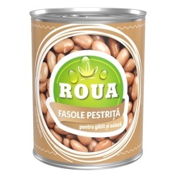 Fasole Boabe Pestrita pentru Gatit si Salata ROUA csv. 400g