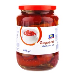 Gogosari Rosii In Otet ARO bo. 680g