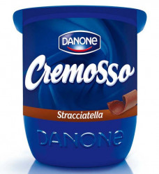 Iaurt cu Ciocolata DANONE Cremosso Straciatella 125g