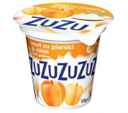 Iaurt cu Fructe 2.6% ZUZU Piersici si Caise 125g - Img 2