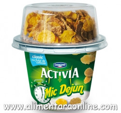 Iaurt DANONE Activia Mic Dejun Clasic cu Cereale 168g - Img 2