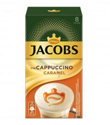 JACOBS Cappuccino cu Aroma de Caramel Plic 8buc