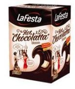 LA FESTA White Ciocolata Calda cu Gust de Ciocolata Alba Plic 10x25g - Img 2
