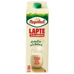 Lapte 3.5% NAPOLACT 1L