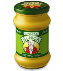Mustar cu Hrean BUNICA bo. 300g
