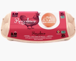 Oua de Gaina Cat. A Clasa M (53g-63g) REGALINA 10buc