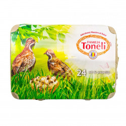 Oua de Prepelita TONELI Caserola 24buc