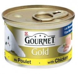 Pate pt. Pisici GOURMET Gold Pui 85g