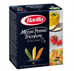 Penne Mezze Tricolore BARILLA 500g