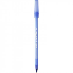 Pix Albastru BIC Round Stic, Varf 1mm, 60buc