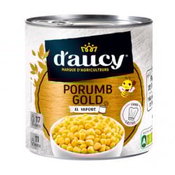 Porumb Dulce D'AUCY Gold csv. 340g / 285g (net) - Img 1