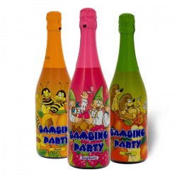 Sampanie pt. Copii BAMBINO PARTY Zmeura 750ml - Img 2