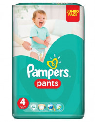 Scutece PAMPERS Pants (4, Maxi, 9-14Kg) 52buc - Img 1