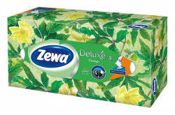 Servetele Batiste Pop-Up ZEWA DeLuxe Design 3 Straturi Cutie 90buc