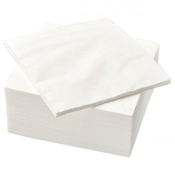 Servetele de Masa Albe MP 2 straturi, 40x40cm, 50buc