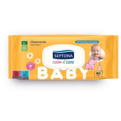 Servetele Umede cu Extract de Musetel SEPTONA Baby 80buc