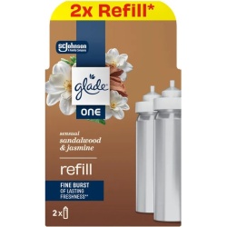 Set 2 Rezerve Microspray pentru Odorizant de Cameră GLADE ONE – Sandalwood & Iasomie 10ml