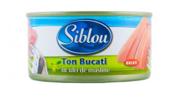 Ton Bucati in Ulei de Masline SIBLOU 185g