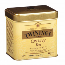 TWININGS Ceai Negru Earl Grey Cutie 100g
