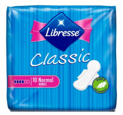Absorbante LIBRESSE Clasic Ultra Normal 10buc - Img 1