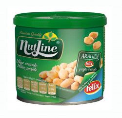 Arahide Decojite Prajite cu Sare NUTLINE 135g
