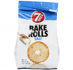 Bake Rolls 7 DAYS Rondele de Paine Crocanta cu Sare 70g - Img 2