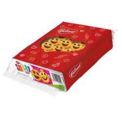 Biscuiti cu Crema de Ciocolata Smiley DR. GERARD 940g