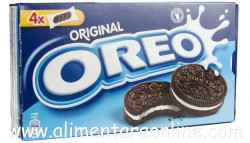 Biscuiti de Cacao cu Crema de Lapte OREO 176g - Img 2