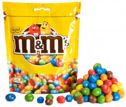 Bomboane M&M Peanuts (Alune) 90g - Img 2