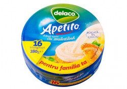Branza Topita Triunghiuri cu Smantana DELACO Apetito Maxi 280g