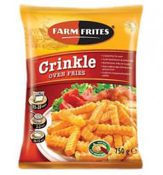 Cartofi Congelati pt Prajit FARMFRITES Crinkle 750g - 07101000